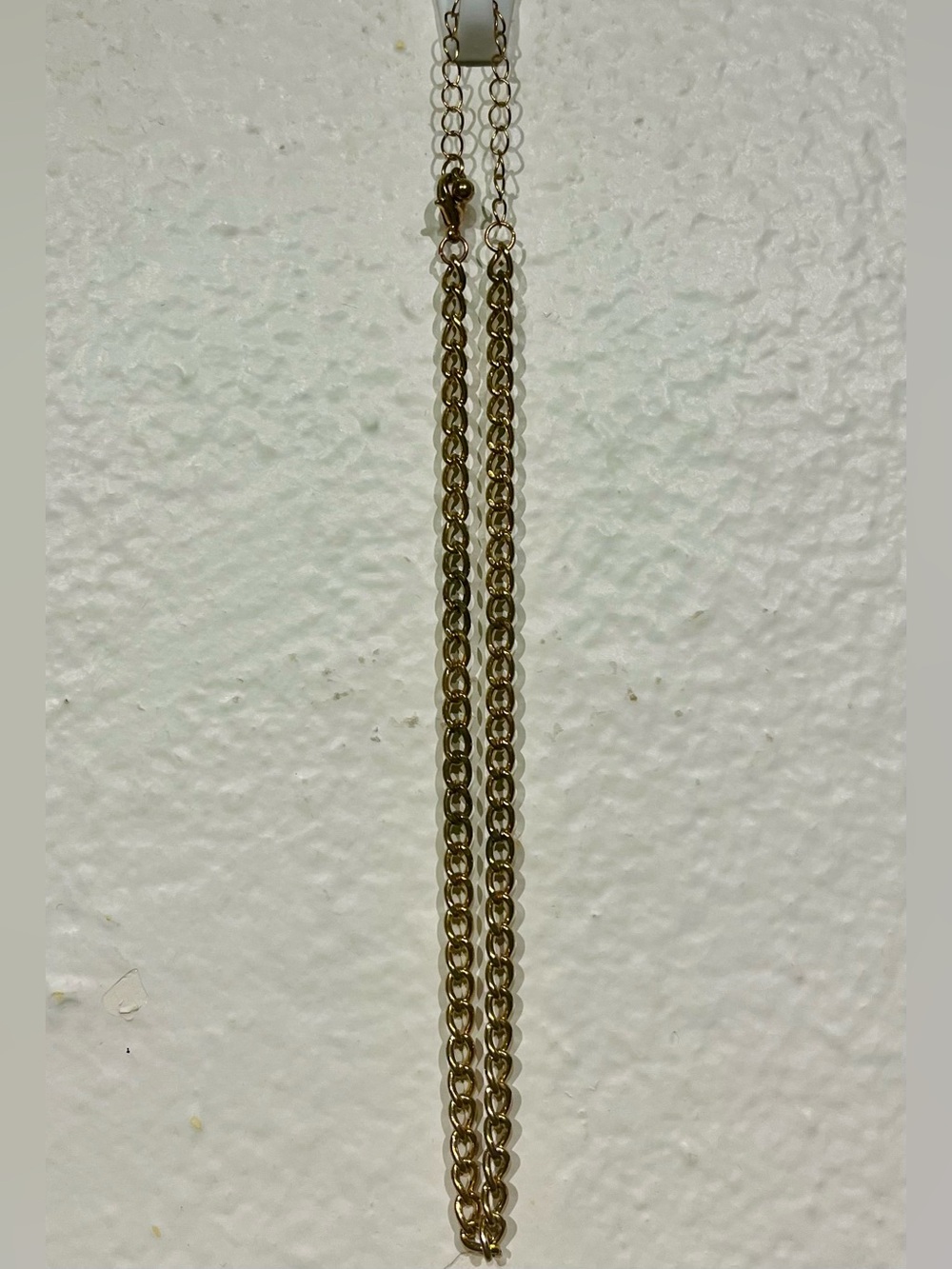 Vintage Gold Tone Chain Necklace